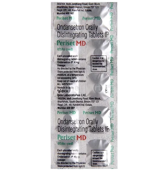 periset md 4mg tablet 10's